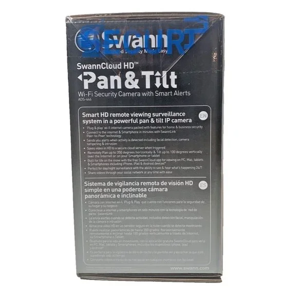 SwannCloud HD Pan & Tilt Wi-Fi Security Camera With Smart Alerts - Picture 3 of 5